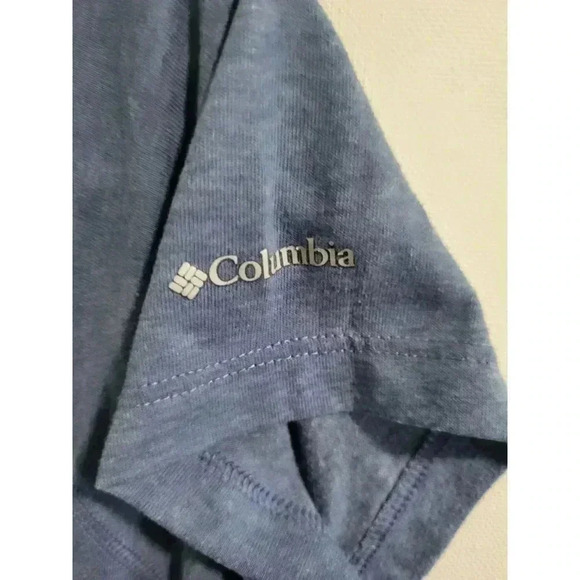 Columbia Omni-Freeze ZERO Blue T-shirt Small - Picture 4 of 5
